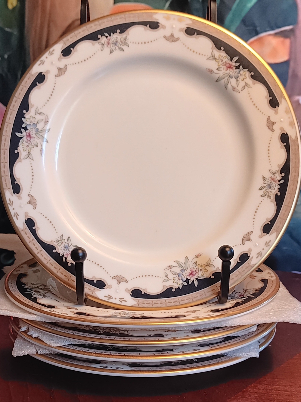 Lenox Salad Plates Set Of 5 Hartwell House Embassador Collection